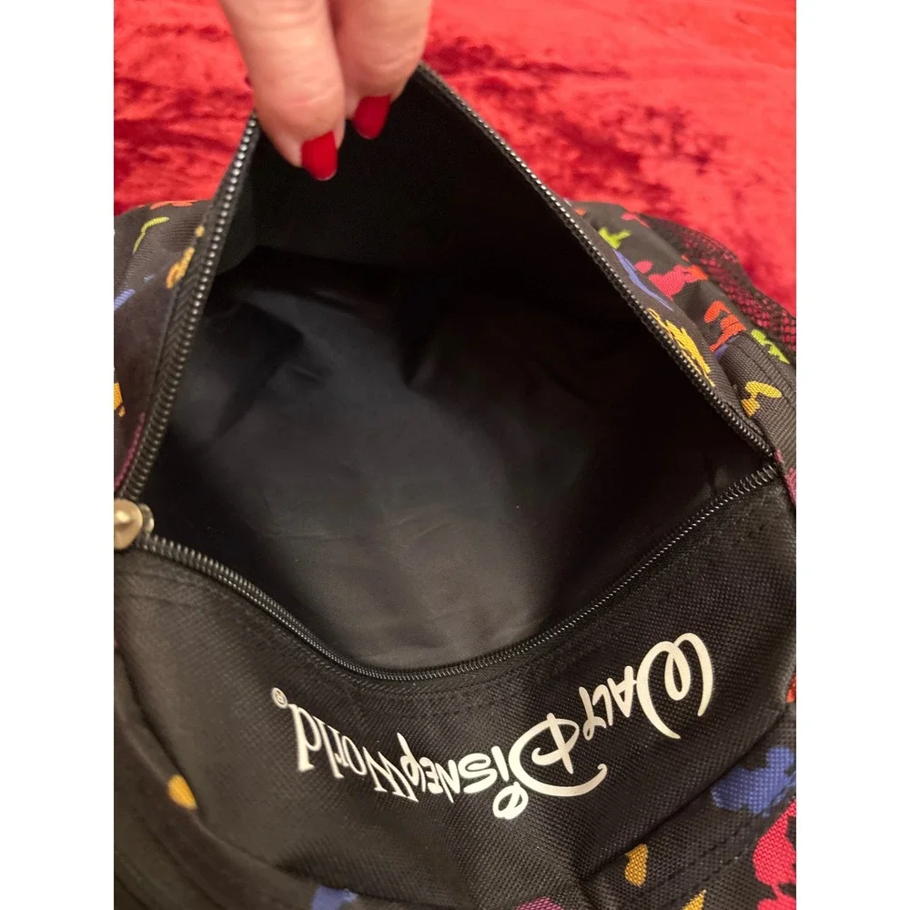 Disney Parks Walt Disney World Mickey Mouse Multi Color Silhouette Backpack